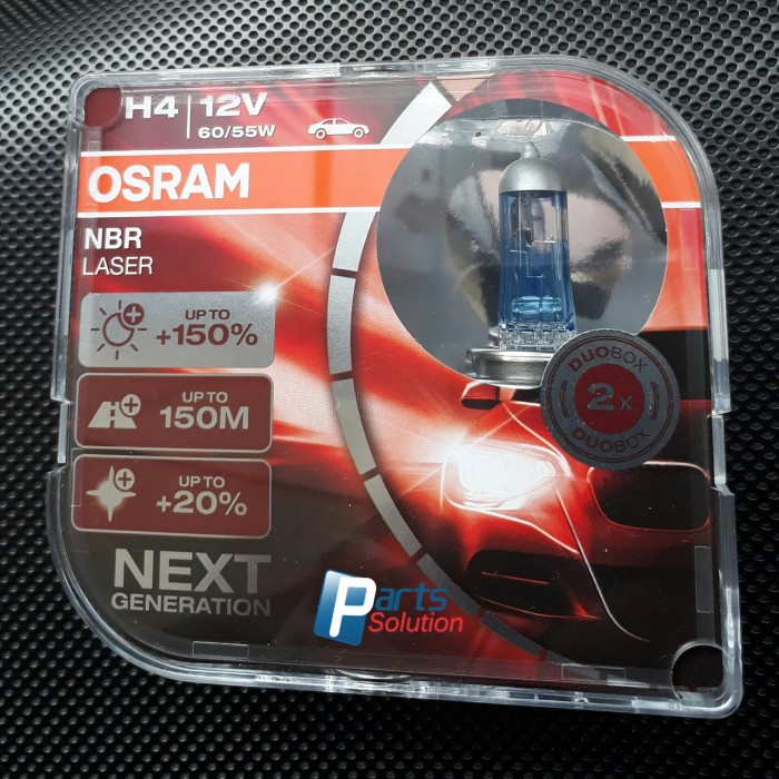 Bohlam Lampu Chevrolet Spin Orlando Spark Lova Aveo OSRAM H4 NBR LASER ORIGINAL