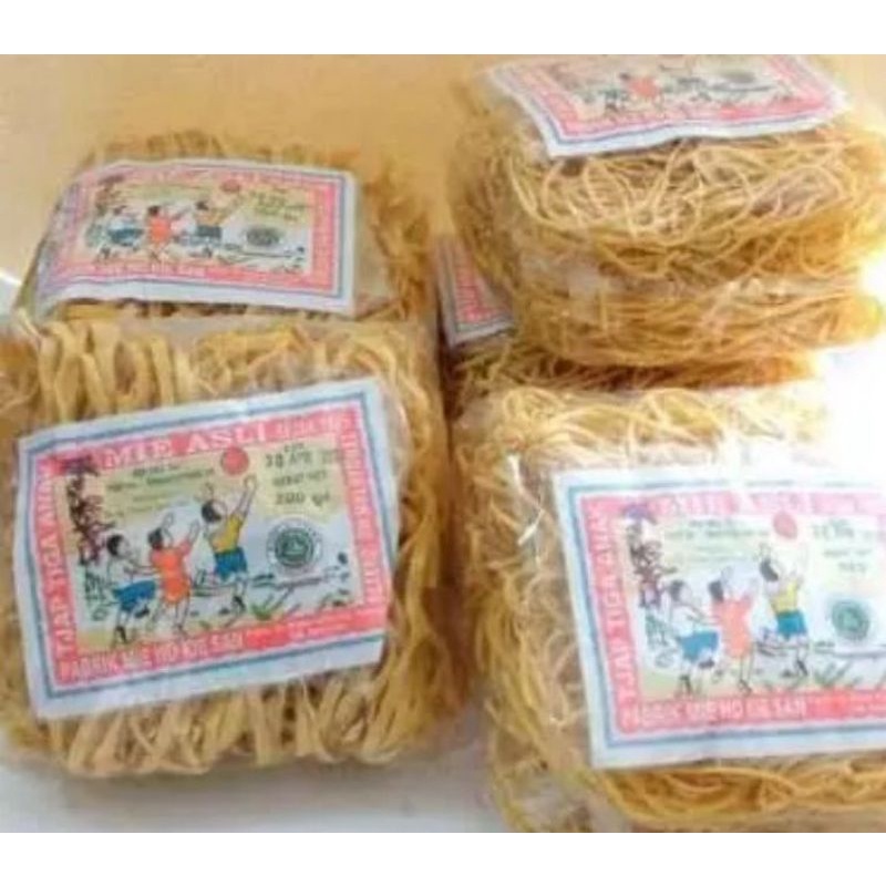 

Mie bola cap 3 anak "Mie Ho Kie San" 400 gram