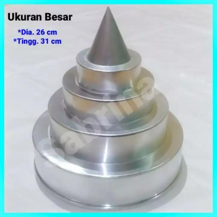 Terlaris Cetakan Tumpeng Candi 26 Cm/Cetakan Nasi Tumpeng/Cetakan Tumpeng Besar