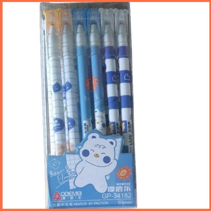 

1 PACK 12 PCS PULPEN BISA DI HAPUS ERASABLE PEN kud