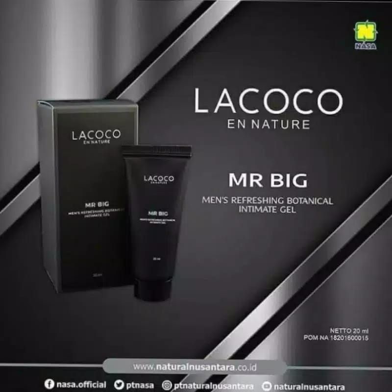 LACOCO MR BIG ORIGINAL NASA Obat original BPOM Asli Original pembesar penis pria-Lacoco mr big-Lacoc