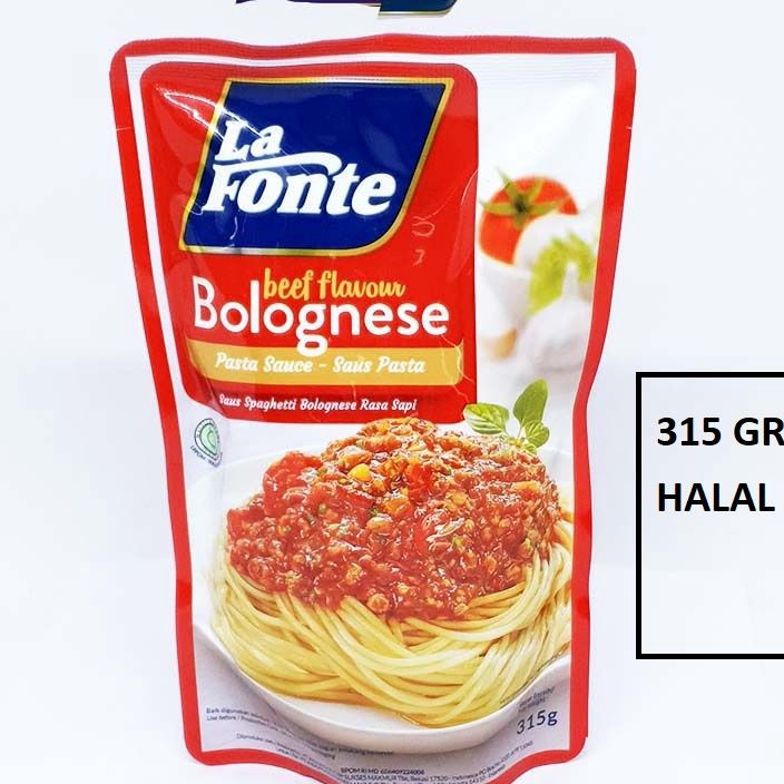 

9.9 BRANDS FESTIVAL Lafonte Bolognese Beef Flavour 315gr