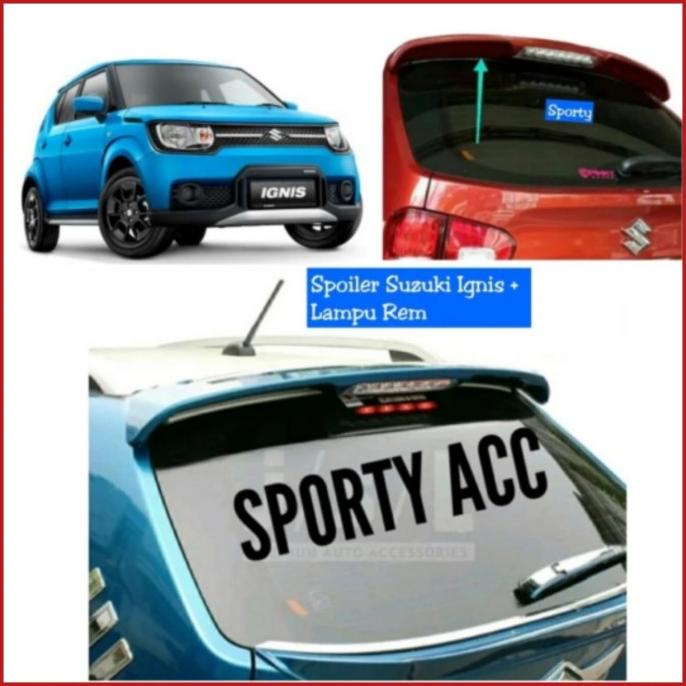SPOILER SUZUKI IGNIS WITH LAMPU