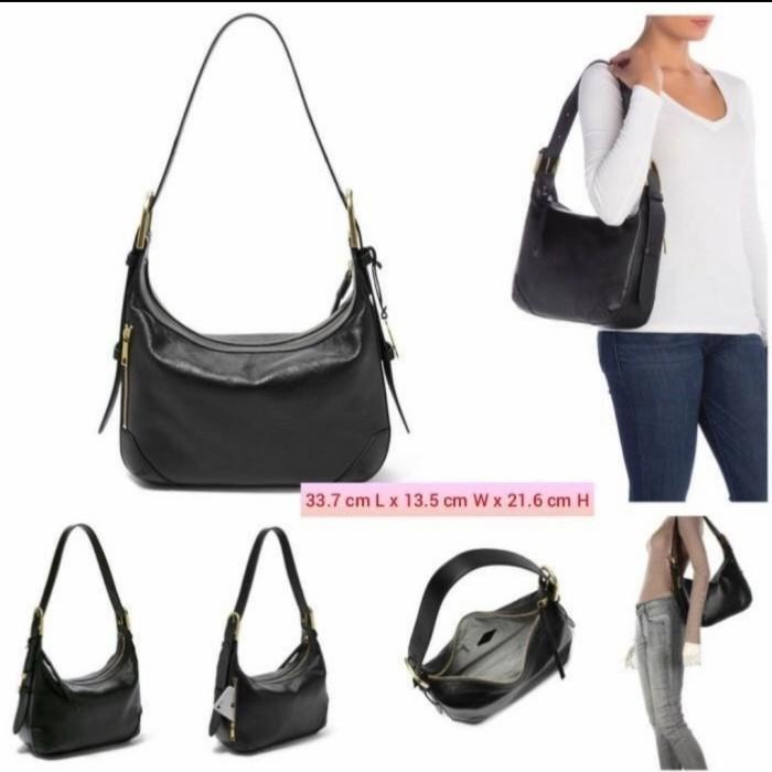 Tas Fossil Hannah Hobo Black