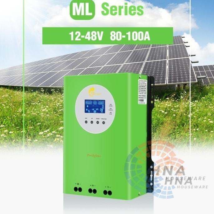 MPPT 100A Techfine solar charge controller SCC PV solar panel surya