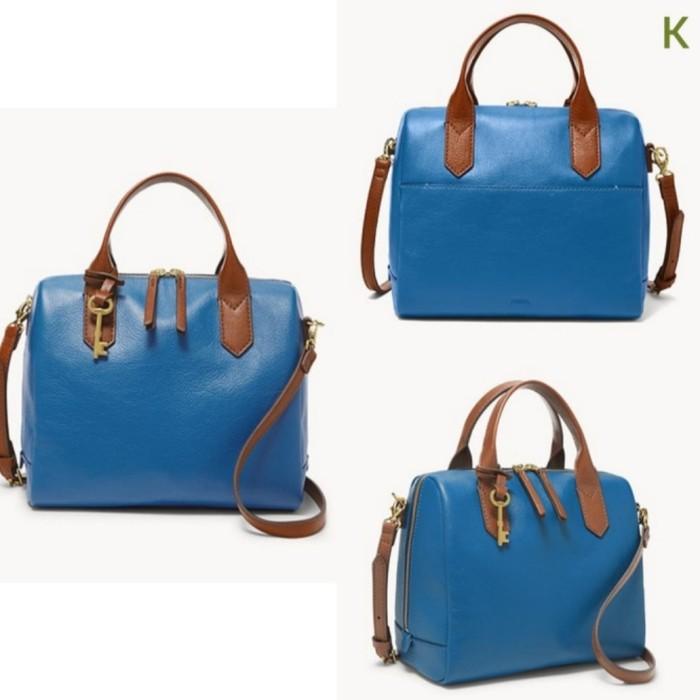 Tas Fossil Fiona Satchel Malibu Blue
