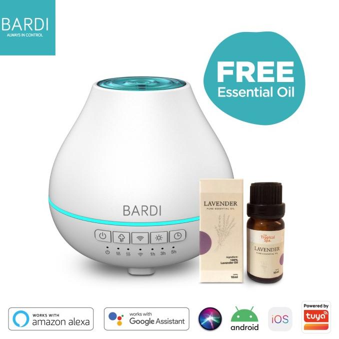 BARDI Smart Aroma Diffuser FREE Essential Oil Lavender 10ML