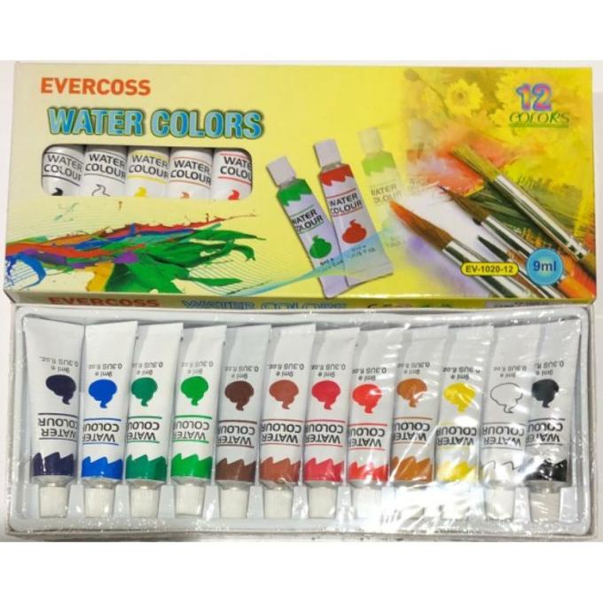 

CAT AIR WATER COLOR EVERCOSS 9ml + FREE PALET & KUAS