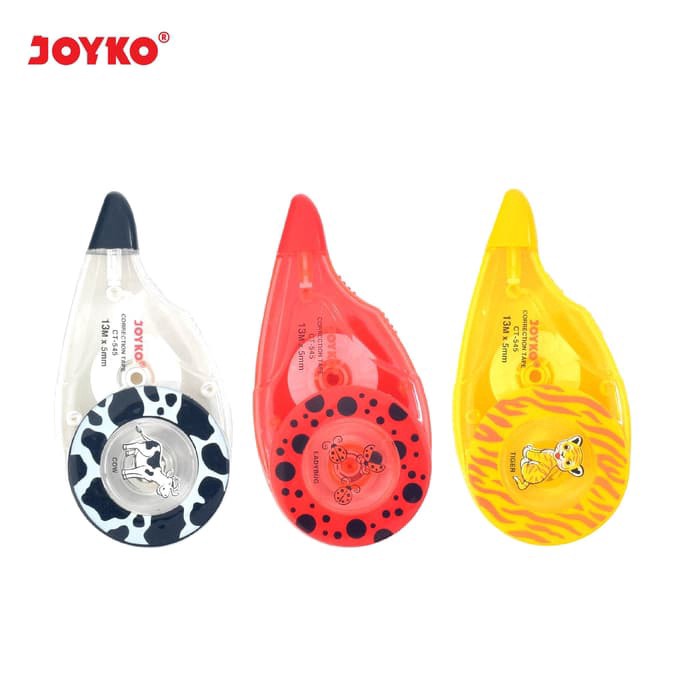 

Joyko Correction Tape CT-545 Merah / Kuning / Putih ( IRRA STORE )