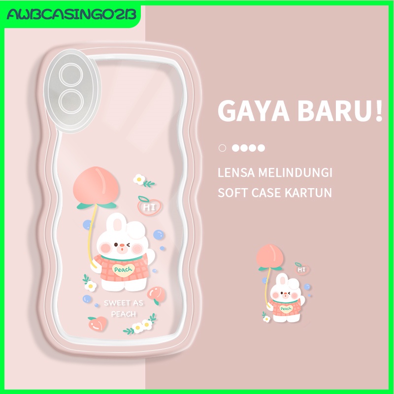 Casing Ponsel untuk Redmi 9A 5A 8A 10C 9C 6A 7 K40S Note 4 8 9 10 11 Pro Case Kartun Lucu Beruntung 