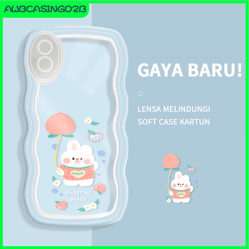 Casing Ponsel untuk Redmi 9A 5A 8A 10C 9C 6A 7 K40S Note 4 8 9 10 11 Pro Case Kartun Lucu Beruntung 