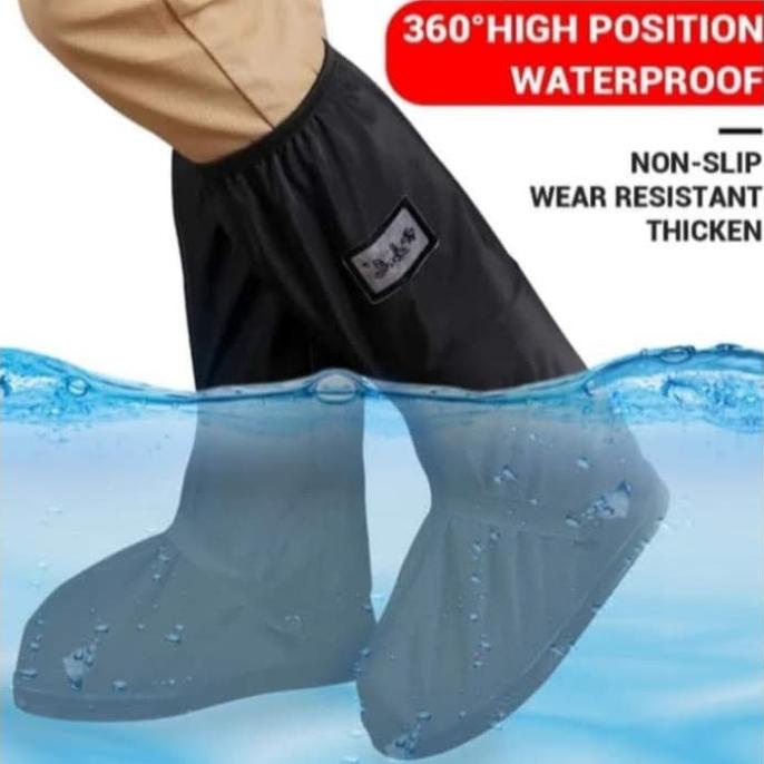 Jas hujan sepatu rain cover panjang sepatu Size 36-43 shoes PVC