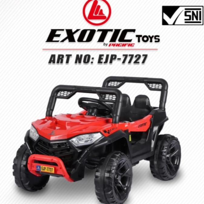 Mainan Anak Mobil Aki Jeep Exotic EJP7727 EJP-7727 EJP 7727