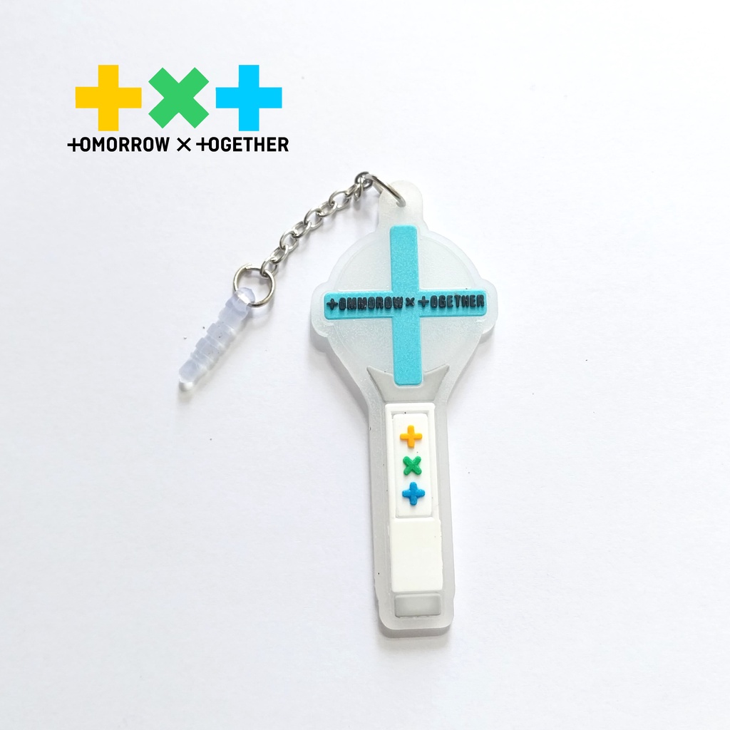 TXT PLUGGY gantungan handphone / strap hp TXT