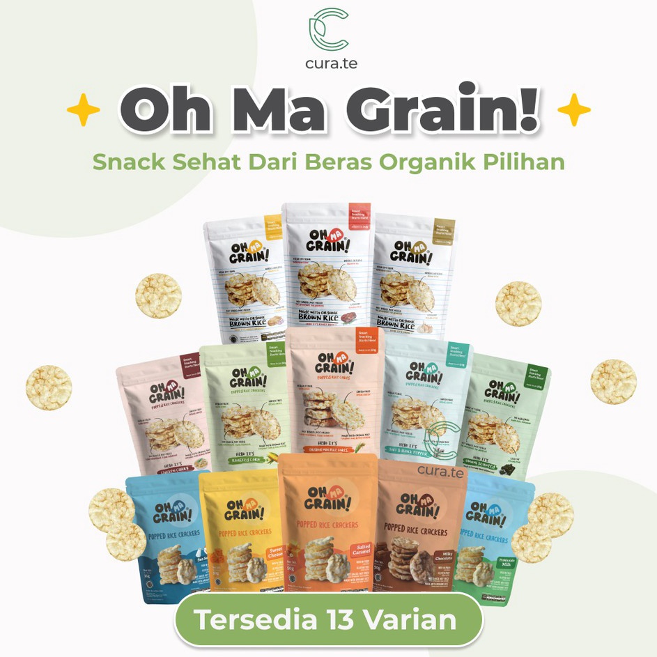 

Terbaru OH MA GRAIN RICE CRACKERS BERAS | KERIPIK KREKERS RICE CRISPY NON MSG SNACK CEMILAN DIET CAMILAN SEHAT ANAK
