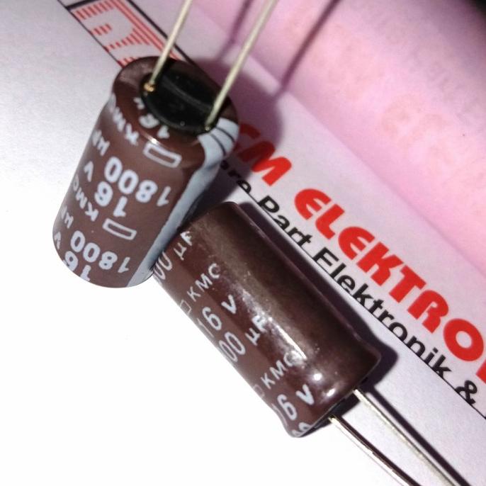 1.800uf 16v 1.800 uf 1800uf 1800 16 v Elko Kapasitor pcmelektrob9090 Ayo Order