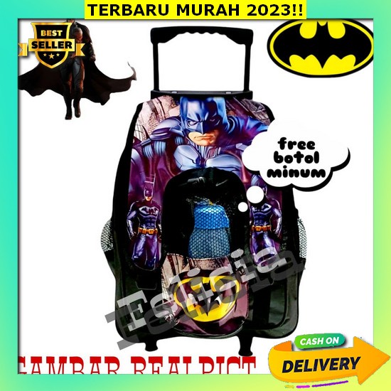 Dbs Trolly Tas Ransel Trolly Sekolah Anak Tk Sd Anak Perempuan Motif Karakter Unicorn Pelangi Tas Ra