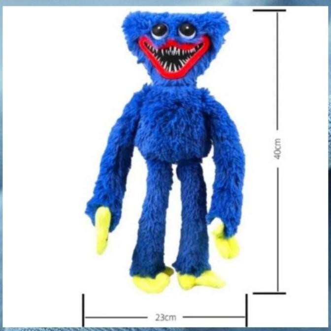 Terlaris New Boneka Huggy Wuggy ( Hagi Wagi ) 40 Cm Stuffed Plus Game Poppy