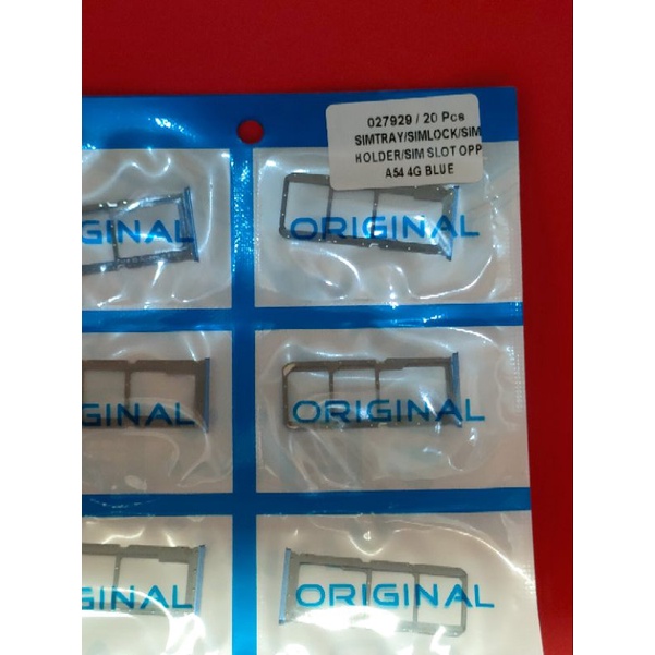 SLOT SIM CARD OPPO A54 BLUE