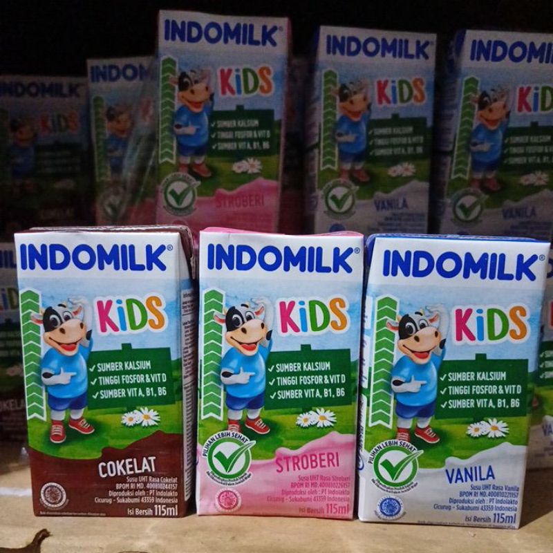 INDOMILK Kids Susu UHT 115 ml