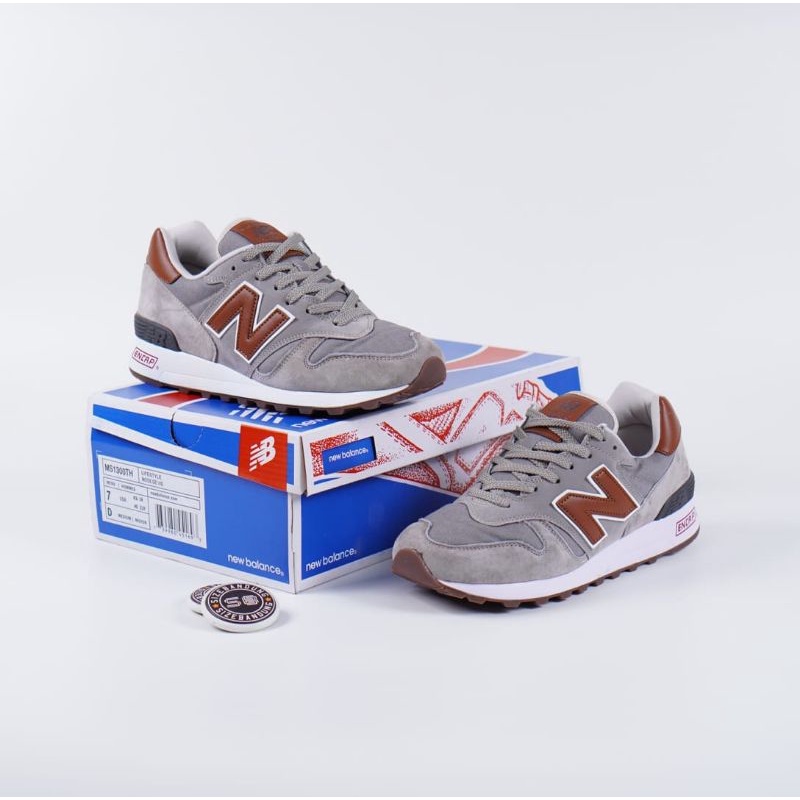 Sepatu New Balance 1300 Grey Brown