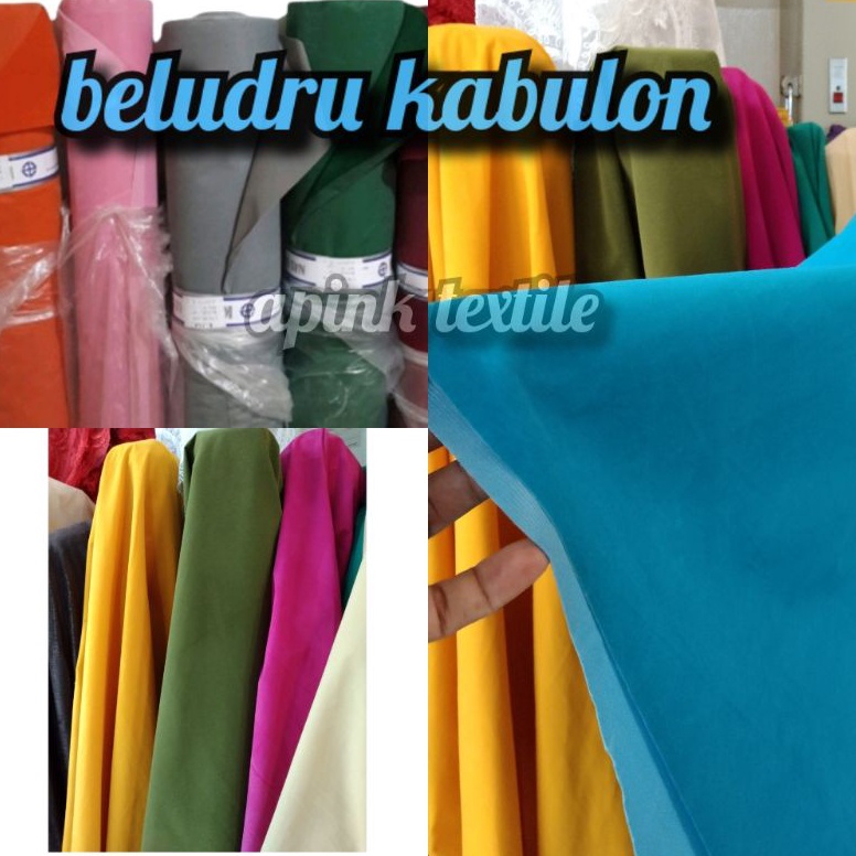 Original⁂ kain bahan bludru kabulon kain lapisan kotak perhiasan /bahan peci/kain bludru metran 8ED