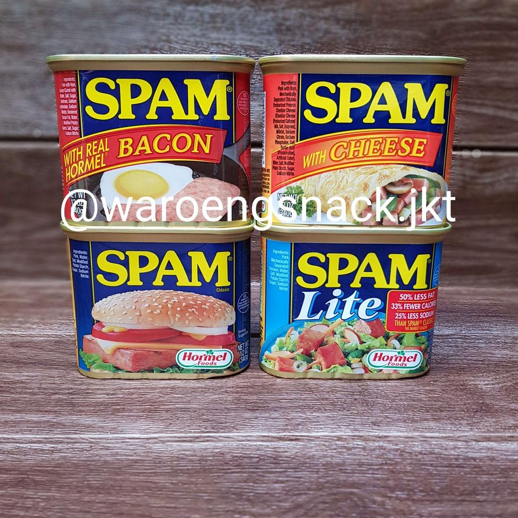 

HORMEL SPAM USA 5 VARIANTS | LUNCHEON MEAT NON HALAL | SNACK IMPORT Best Seller