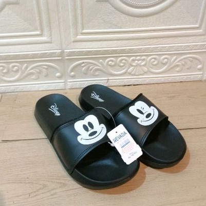 CUCI GUDANG BRAND MATAHARI Sandal Slip On Disney Sol phylon Sandal slop cewek N V D X Disney Dewasa Sandal Slide