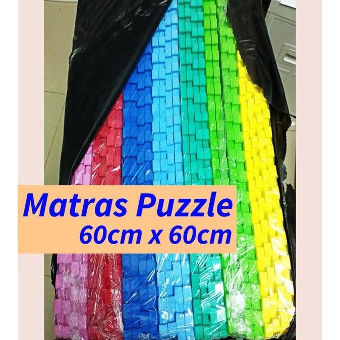 Matras Puzzle Alas Lantai 60X60 Cm