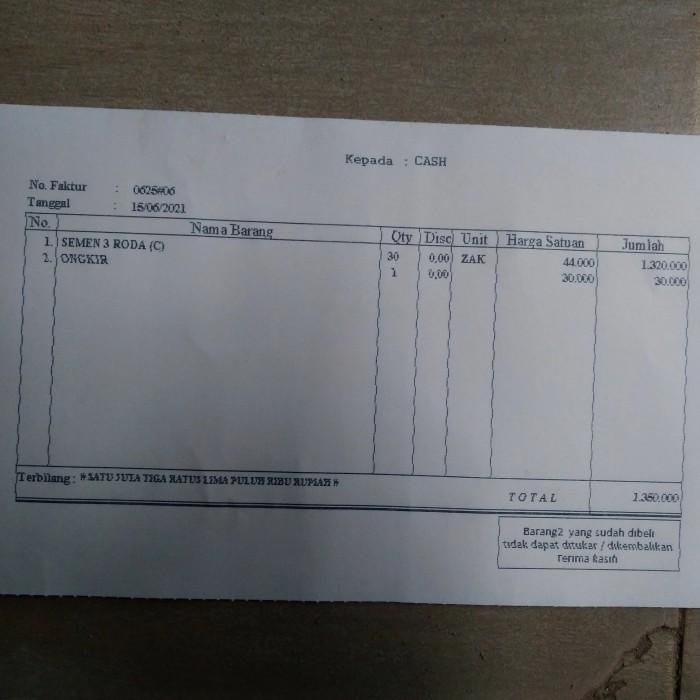 

Pesanan Khusus Pak Herman