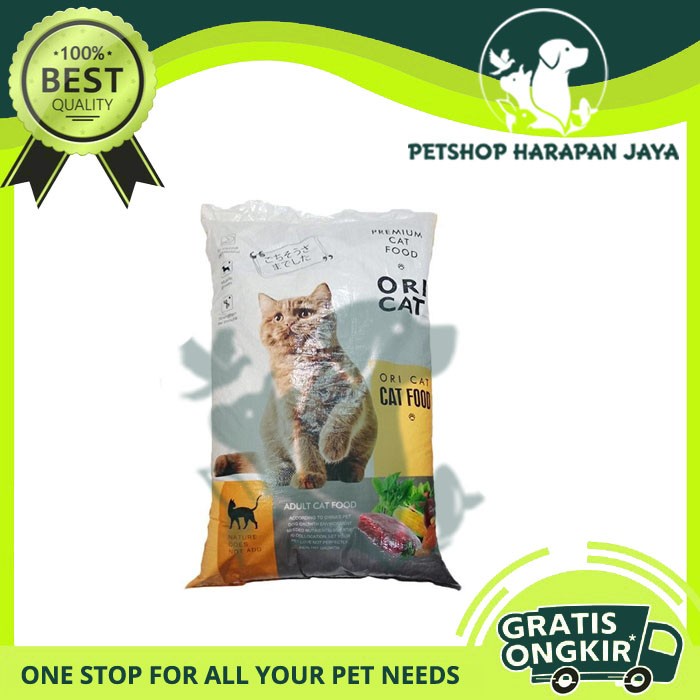 

Ori Cat Food Oricat Kotak Repack 1 Kg - Makanan Kucing Setara Bolt