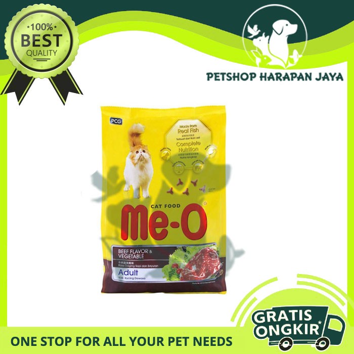 

Makanan Kucing Me-O Meo Beef And Vegetables 1,2 Kg - Freshpack