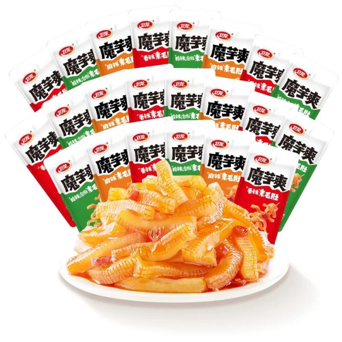 

Ui881 Mo Yu Shuang 50Gram Konjac Cemilan China Makanan Ringan Import S