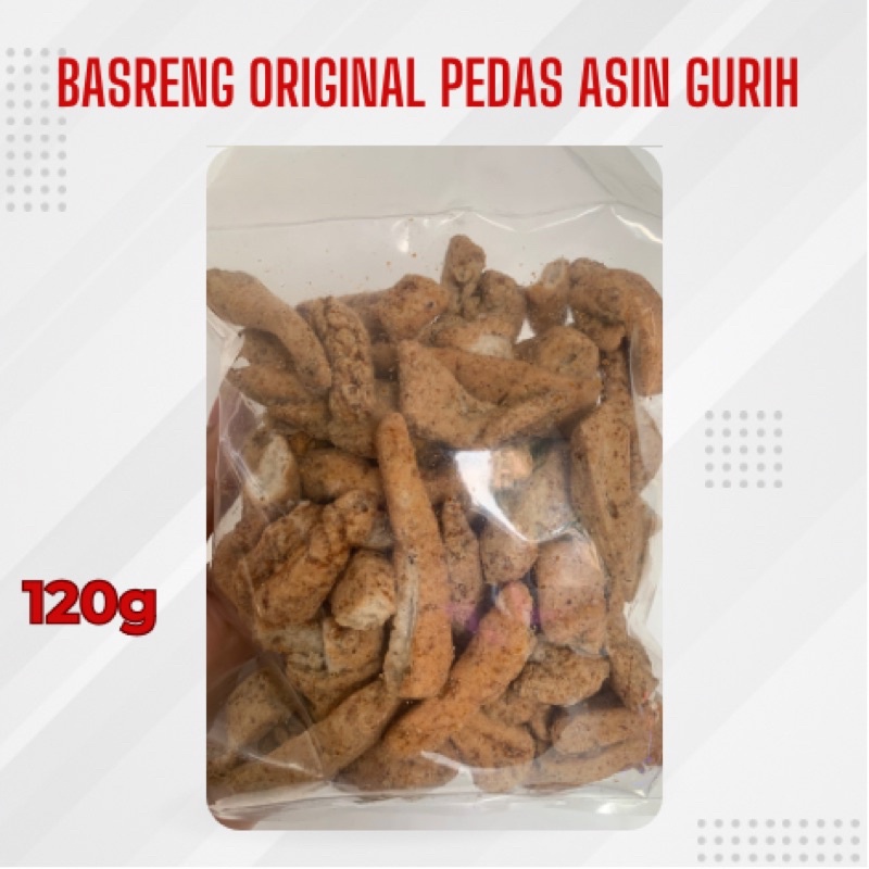 

Basreng pedas gurih original - 120gr