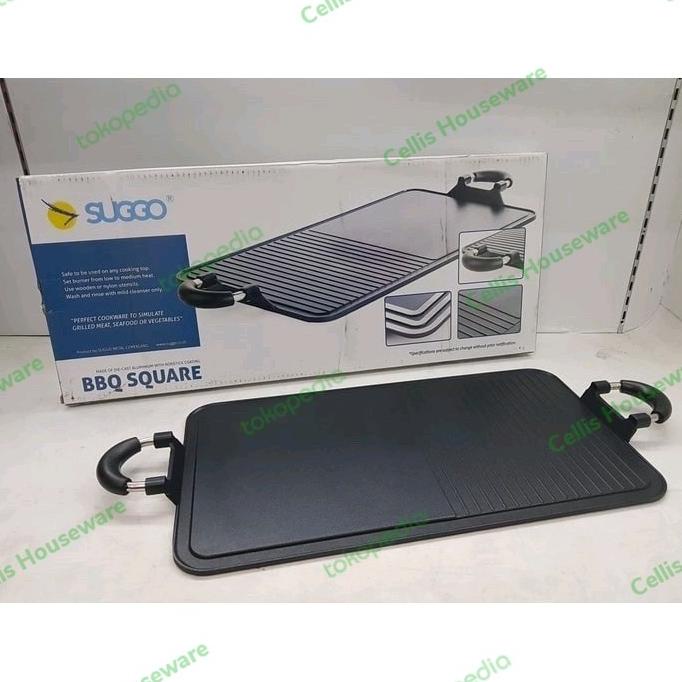 SUGGO Multi Grill pan / Wajan Panggang Serbaguna anti lengket