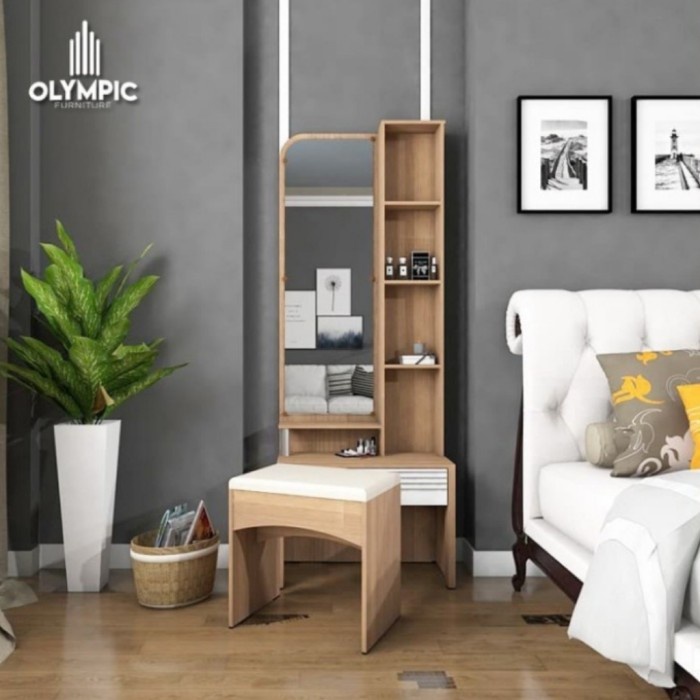 Best Seller Meja Rias / Dressing Table / Meja Rias Olympic / Mr Latte Olympic