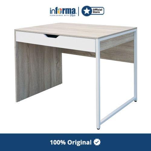 Terlaris Informa Heize Meja Kantor - Putih