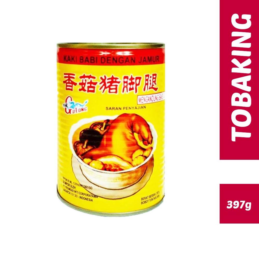 

Gulong Pork Leg With Mushroom Cukiok / Kaki Babi Dengan Jamur 397Gram Best Seller