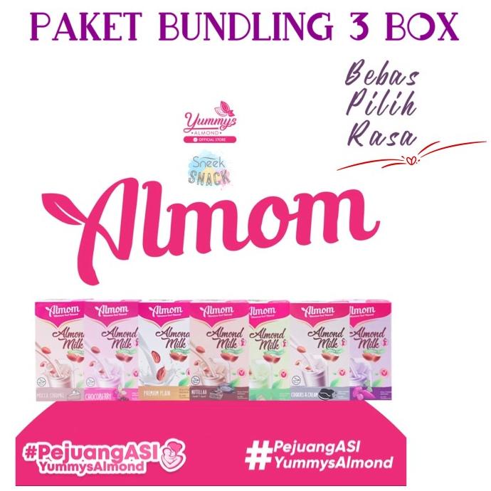 

PAKET 3 - Almom Almond Milk / Susu Almond ASI Booster