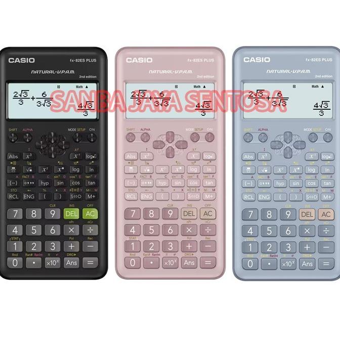 

Kalkulator Ilmiah CASIO FX 82ES PLUS 2nd Ed Scientific Calculator