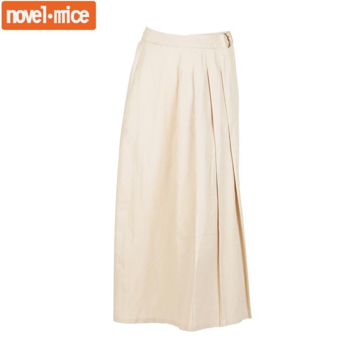 Novel Mice - Rok Wanita | Beige Wrap Skirt