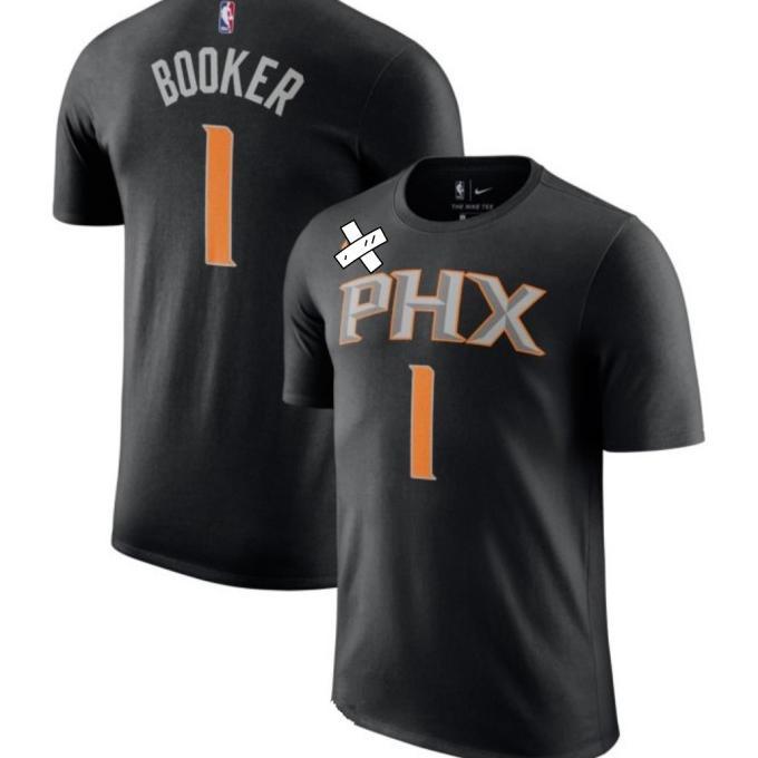 BAJU - KAOS JERSEY BASKET PHOENIX SUNS DEVIN BOOKER 1 - TSHIRT BASKET