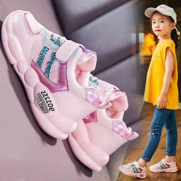 Special-Sepatu Hak Tinggi Import Anak Perempuan-Murah