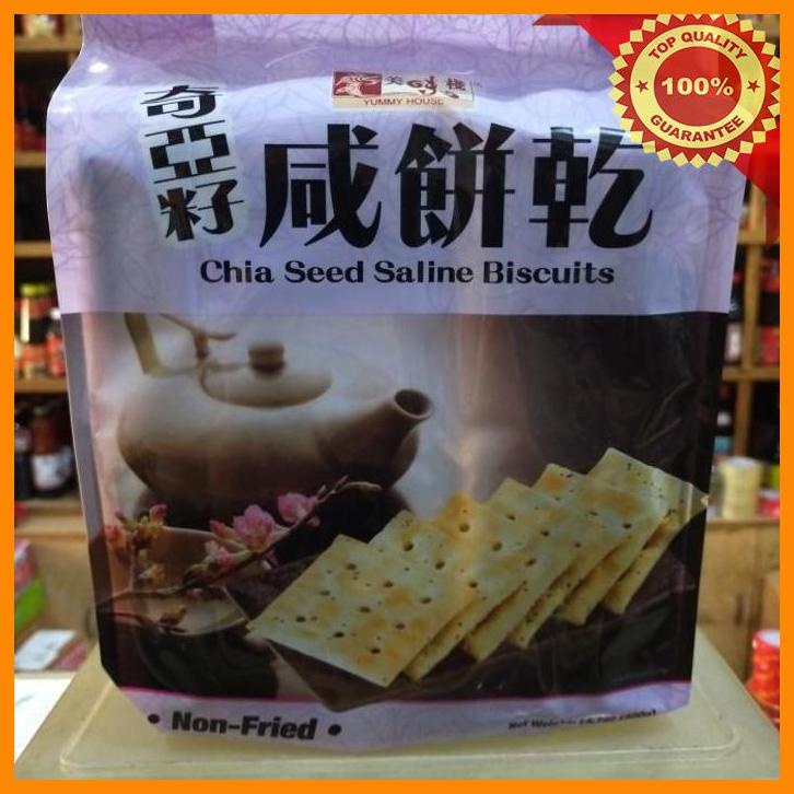 

(SUHA) YUMMY HOUSE CHIA SEED SALINE BISCUITS 400GR