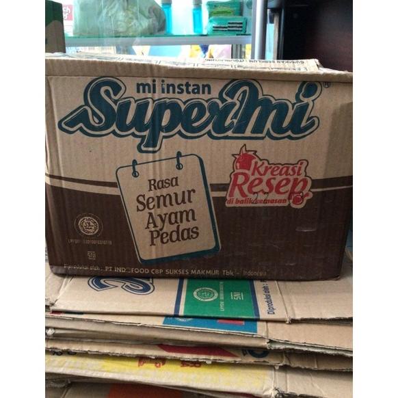 

supermi semur ayam pedas 1dus Best Seller