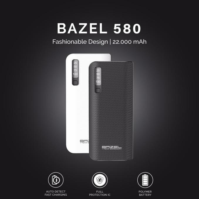 BAZEL 580 POWER BANK 22000mAh Digital Display