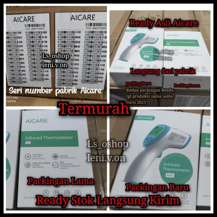 AICARE Infrared Thermometer AICARE A66 Import Termometer Infrared