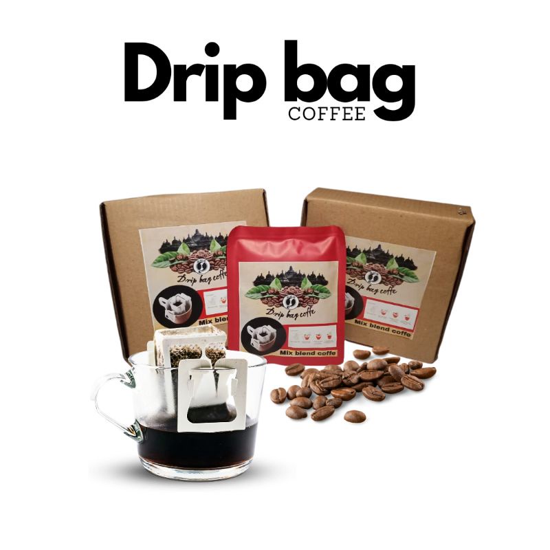 

kopi dripbag arabika Khas Borobudur | kopi khas Magelang | dripbag coffe