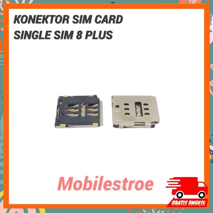 Flexible Konektor Sim Card Single Sim Iphone 8 Plus