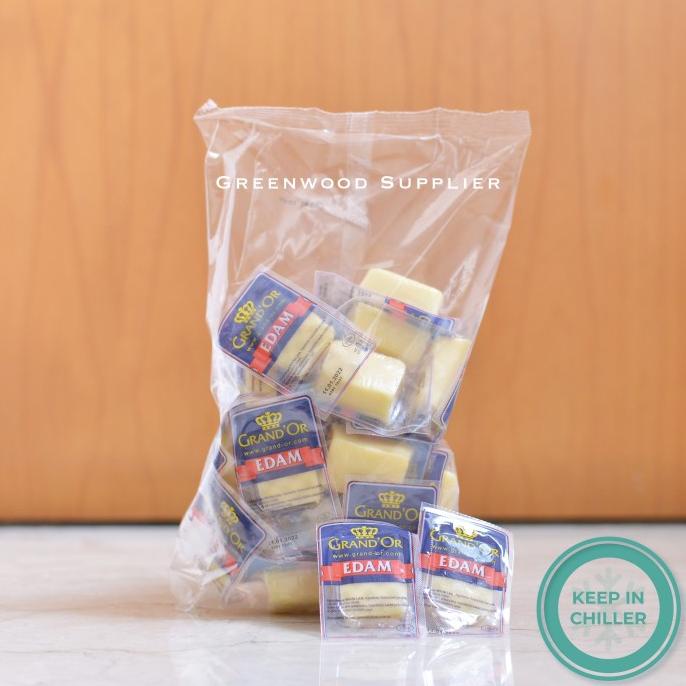 

Grand'or Edam Cheese / Keju Edam - 20G (IMPORT HOLLAND) hen02